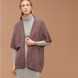 Aritzia Community lonic cape sz M L